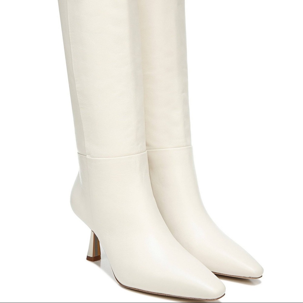 Sam Edelman Samira Boot -Ivory Leather- Size 7